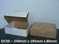 DC3D - Die-Cut Carton - 240mm x 195mm x 80mm